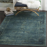 safavieh clearance vintage vtg117 2220 turquoise rug