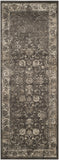 safavieh clearance vintage vtg117 330 soft anthracite rug