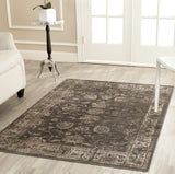 safavieh clearance vintage vtg117 330 soft anthracite rug