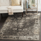 safavieh clearance vintage vtg117 330 soft anthracite rug