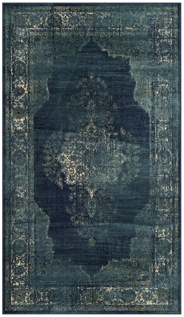 safavieh clearance vintage vtg122 2330 navy rug