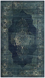 safavieh clearance vintage vtg122 2330 navy rug
