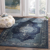 safavieh clearance vintage vtg122 2330 navy rug