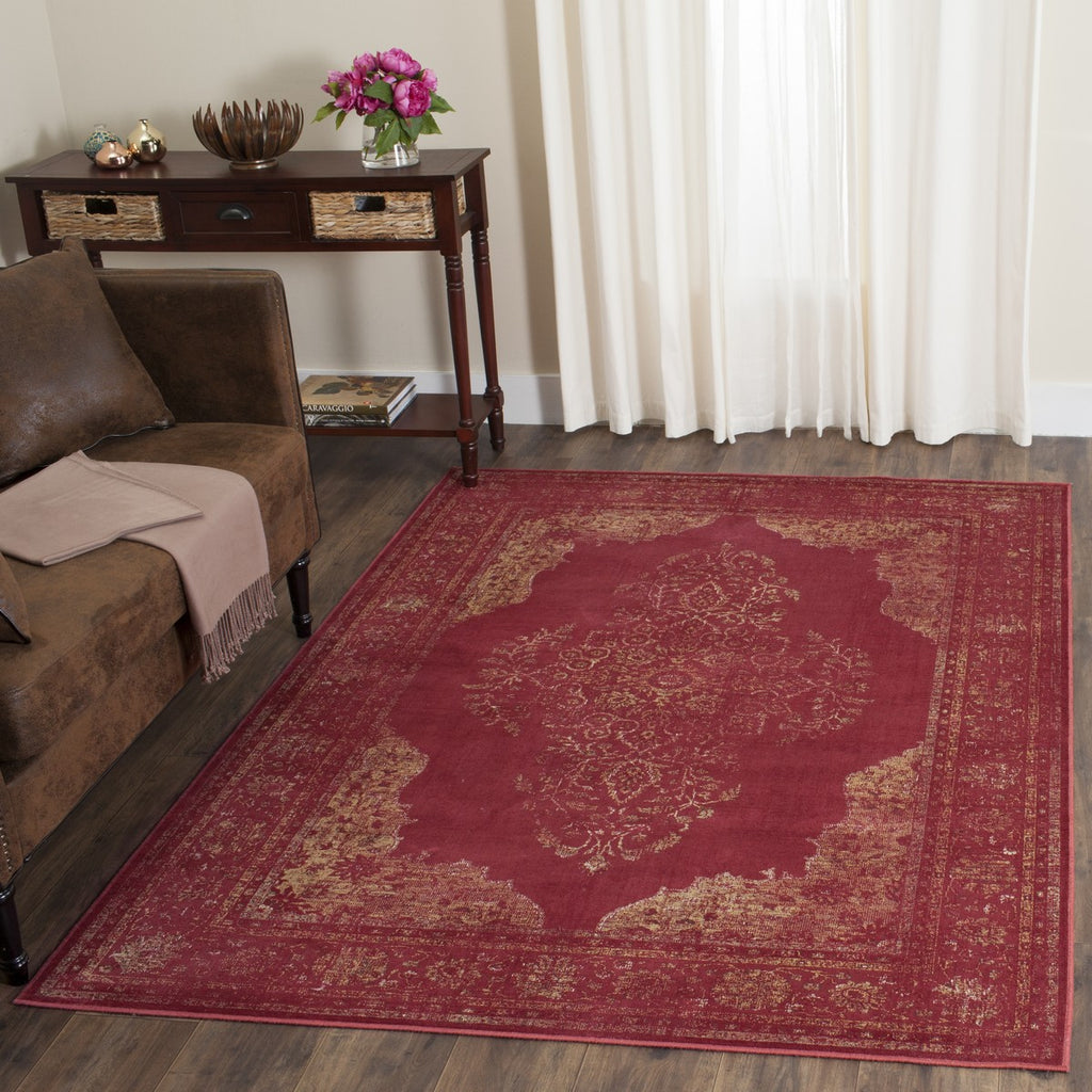 safavieh clearance vintage vtg122 6220 rose rug