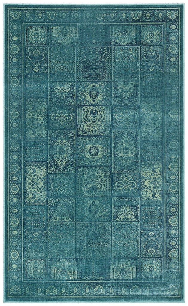 safavieh clearance vintage vtg127 2220 turquoise rug