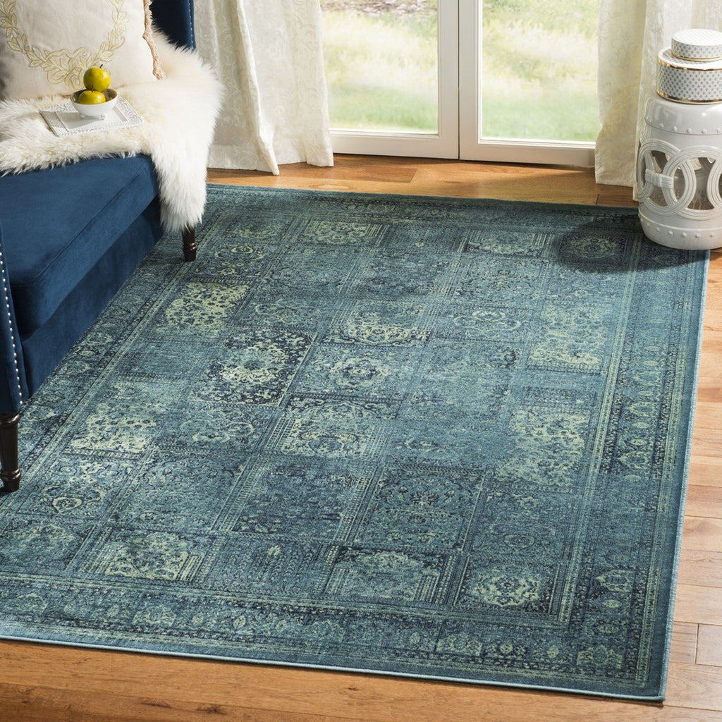 safavieh clearance vintage vtg127 2220 turquoise rug