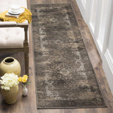 safavieh clearance vintage vtg137 3330 soft anthracite rug