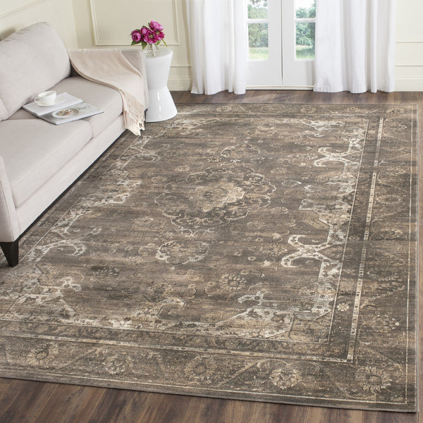safavieh clearance vintage vtg137 3330 soft anthracite rug