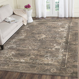 safavieh clearance vintage vtg137 3330 soft anthracite rug