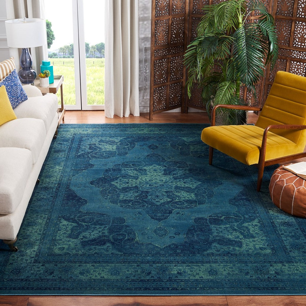 safavieh clearance vintage vtg158 2220 blue rug