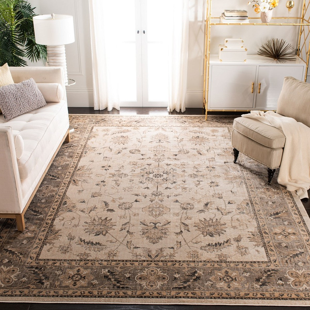 safavieh clearance vintage vtg168 3410 stone rug