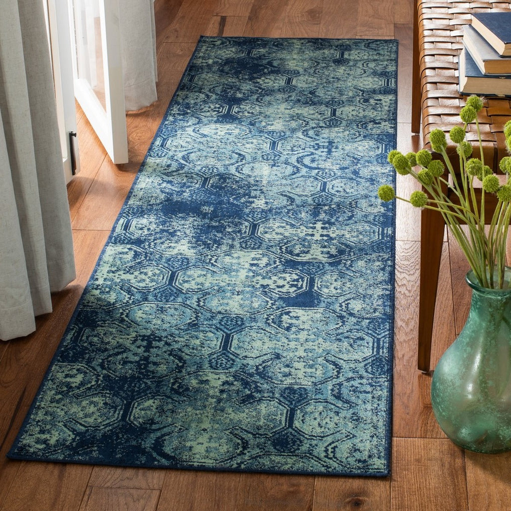 safavieh clearance vintage vtg197 2330 navy rug