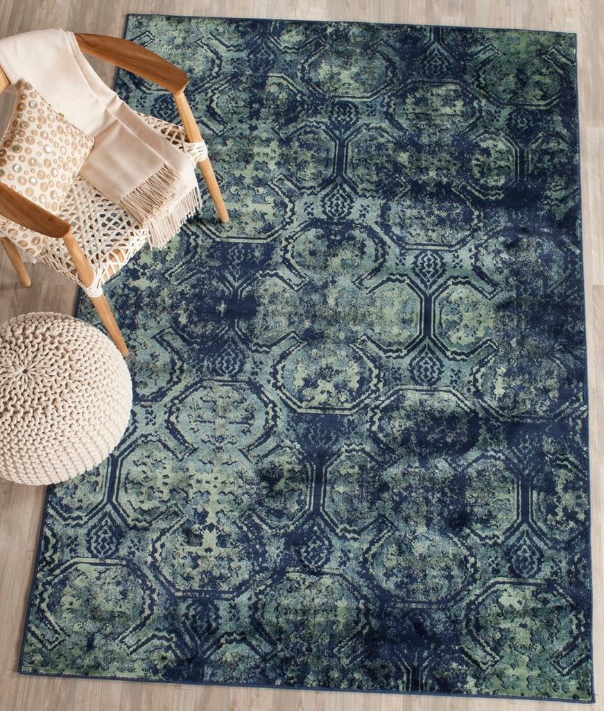 safavieh clearance vintage vtg197 2330 navy rug
