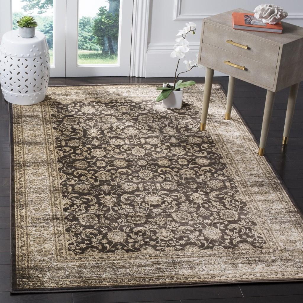 safavieh clearance vintage vtg571f black rug