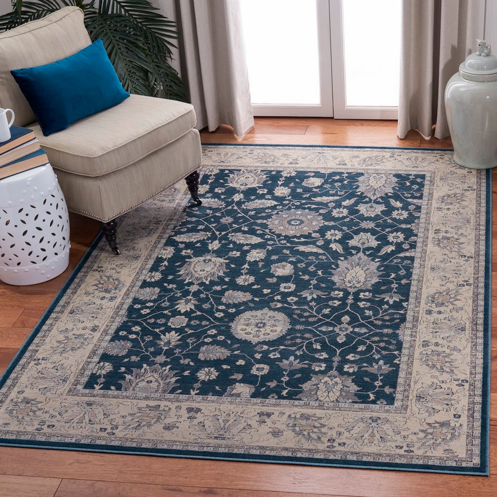 safavieh clearance vintage vtg872 7330 dark blue rug