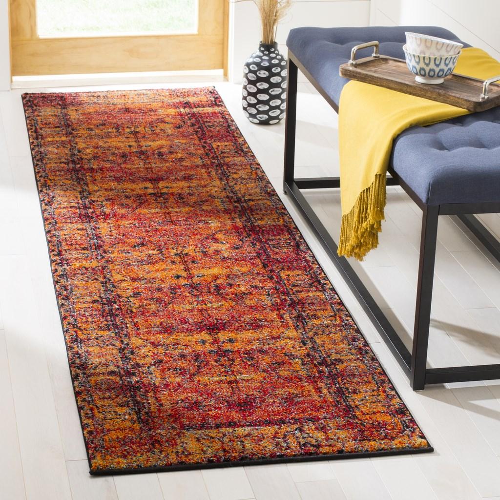 safavieh clearance vintage hamadan vth216c orange rug