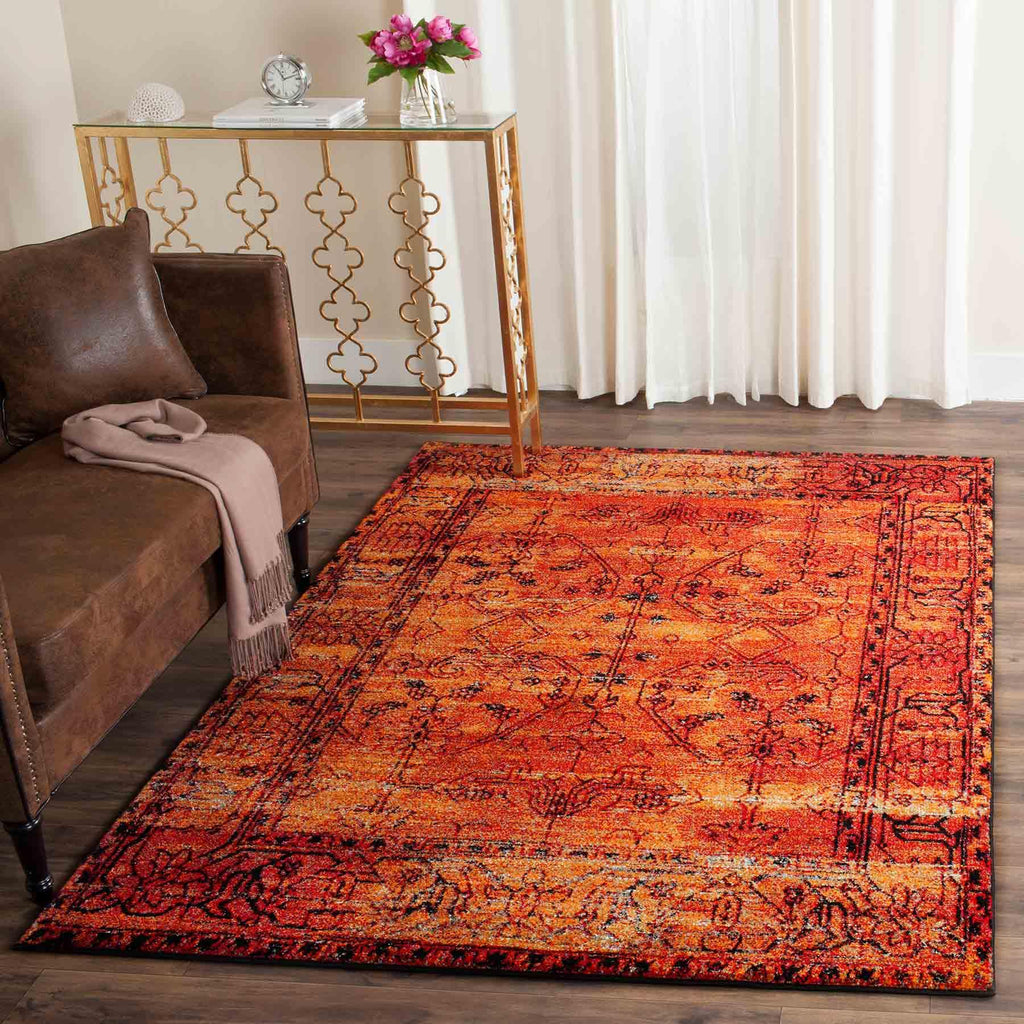 safavieh clearance vintage hamadan vth216c orange rug
