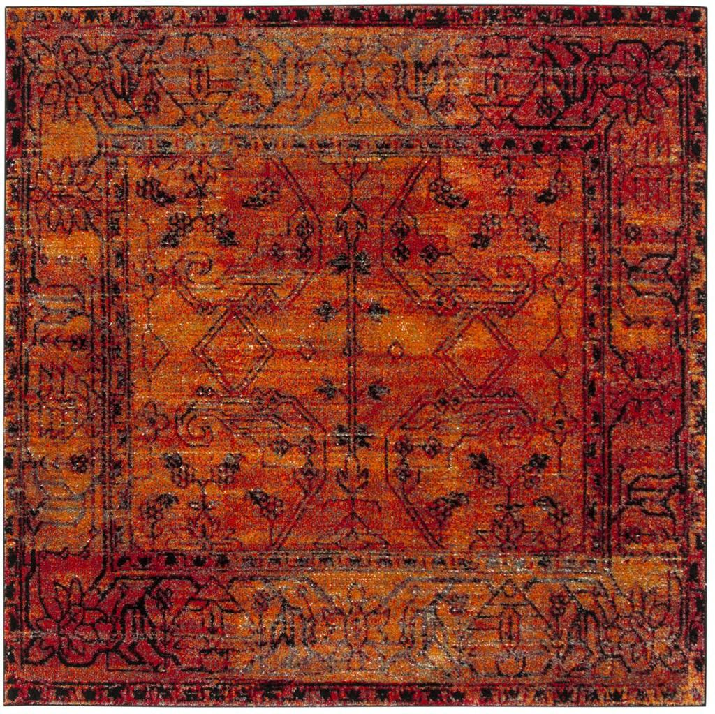 safavieh clearance vintage hamadan vth216c orange rug