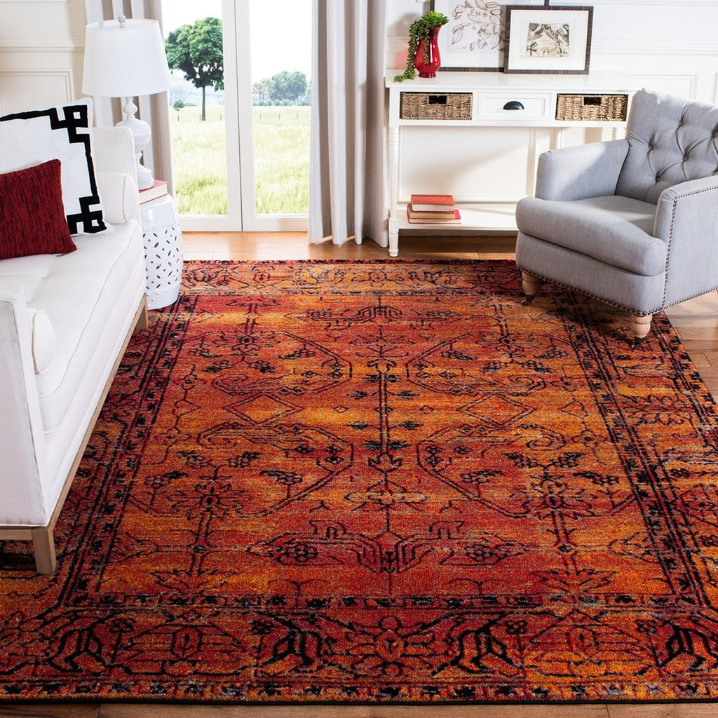 safavieh clearance vintage hamadan vth216c orange rug