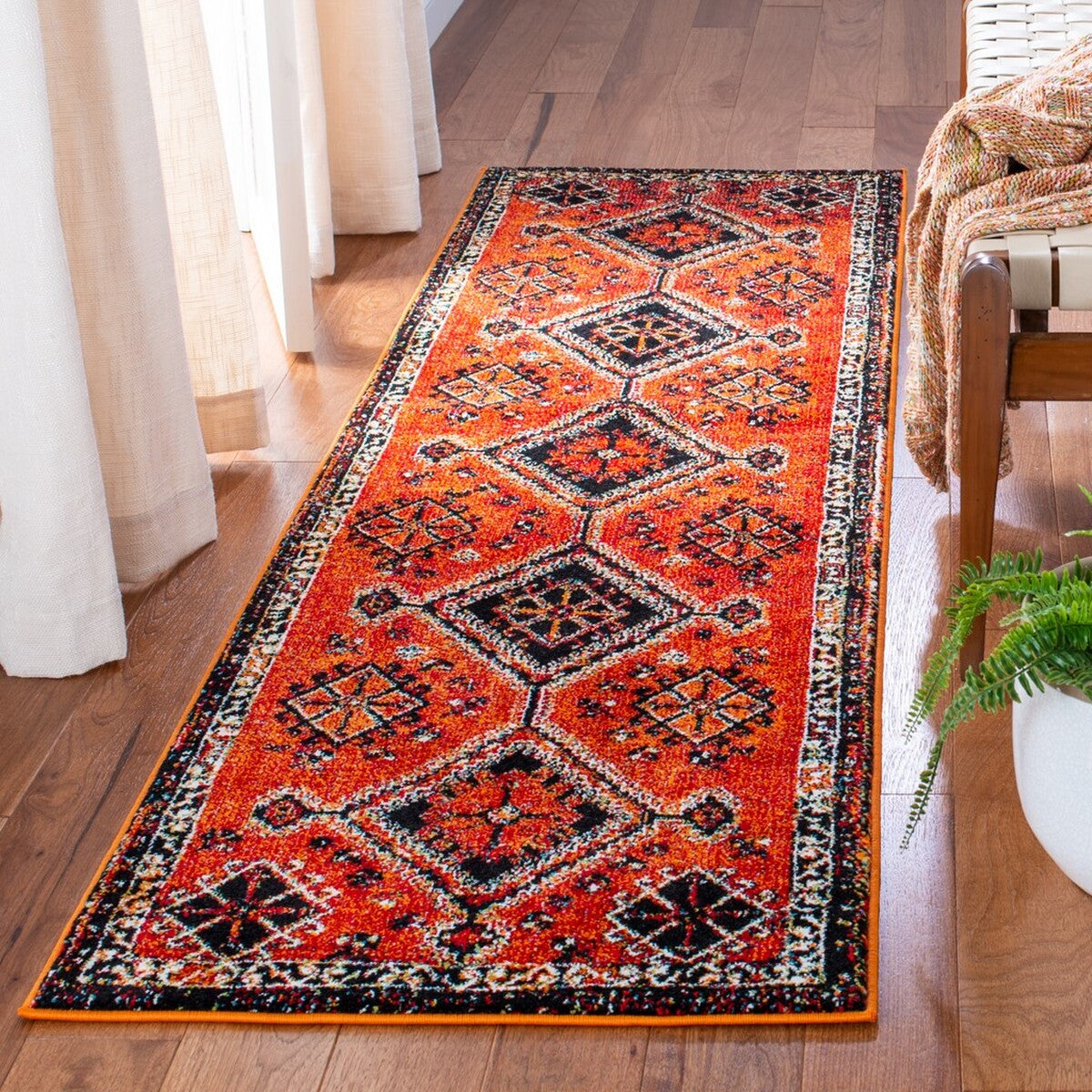 safavieh clearance vintage hamadan vth293p orange rug