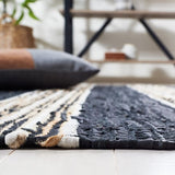 safavieh clearance vintage leather vtl601z black rug