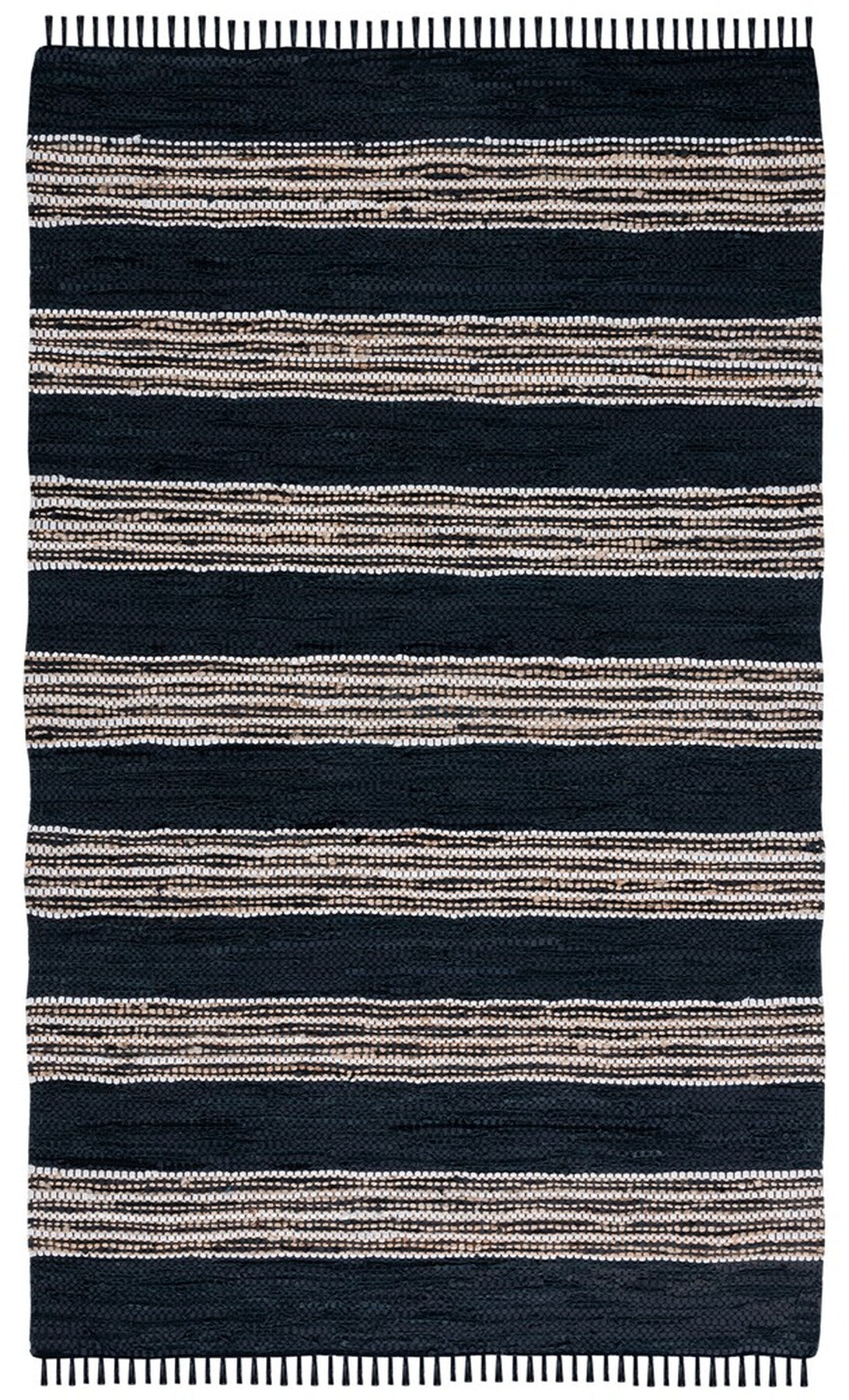 safavieh clearance vintage leather vtl601z black rug