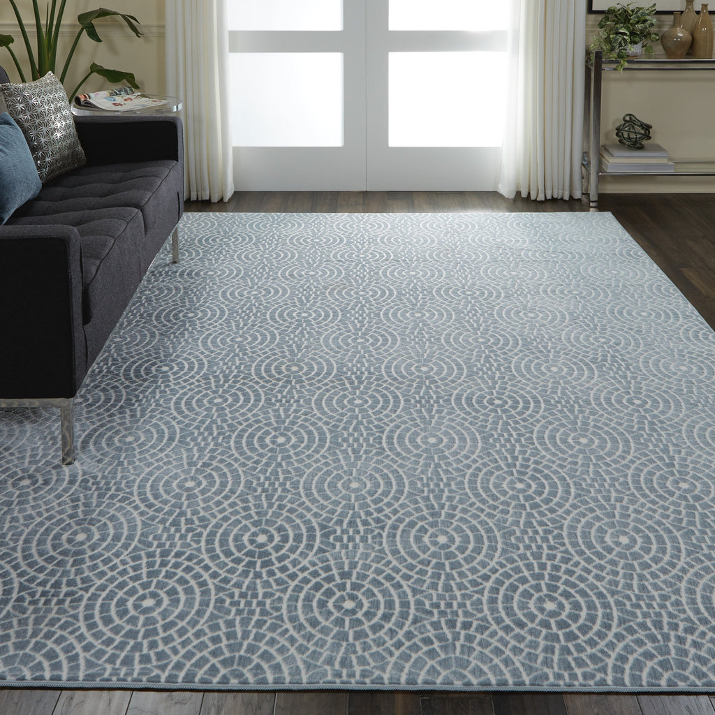 Nourison Sale Urban Chic URC04 Light Blue Rug