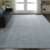 Nourison Sale Urban Chic URC04 Light Blue Rug