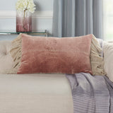 nourison sofia ge903 blush pillow