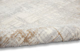 nourison rush ck950 ivory taupe rug