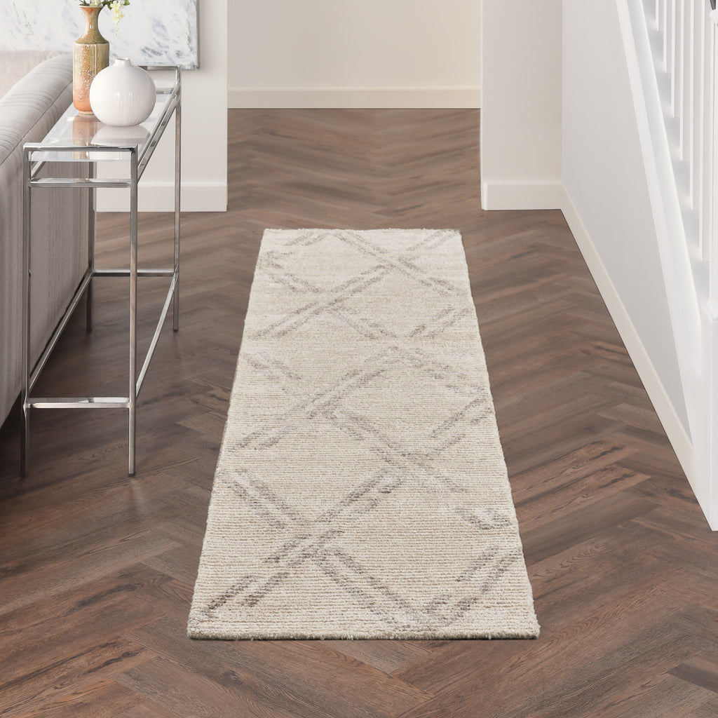 nourison venosa vsn01 ivory grey rug