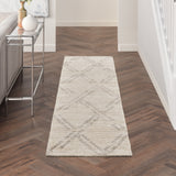 nourison venosa vsn01 ivory grey rug