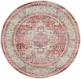 nourison vintage kashan vka07 red ivory rug