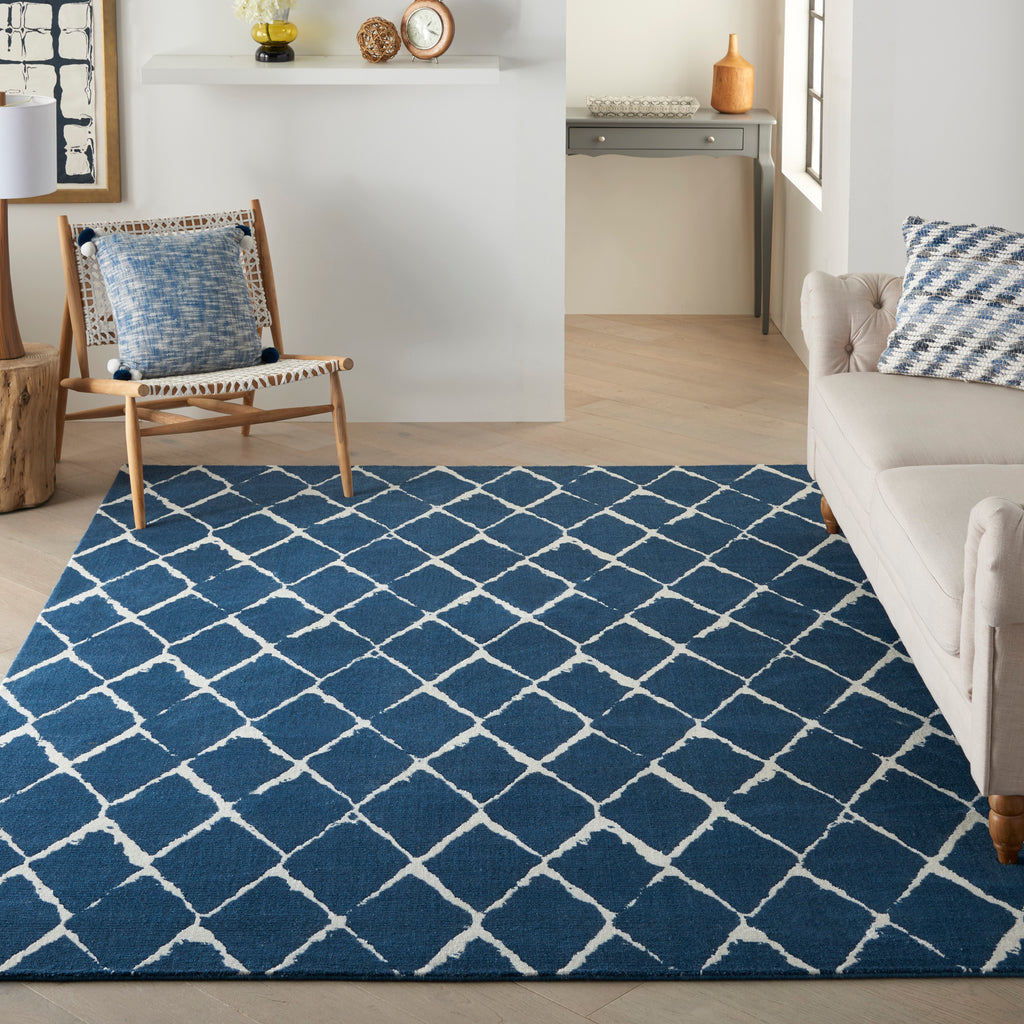 nourison twilight twi15 navy rug