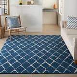nourison twilight twi15 navy rug