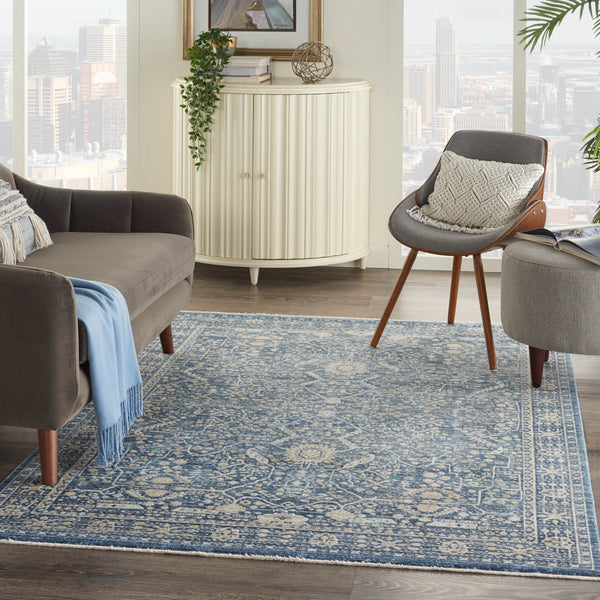nourison lustrous weave luw03 blue rug
