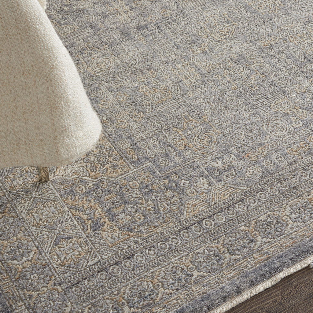 nourison lustrous weave luw02 grey beige rug