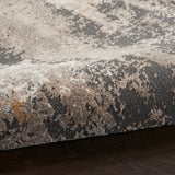 nourison tangra tnr05 cream grey rug