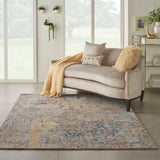 nourison majestic mst01 beige blue rug