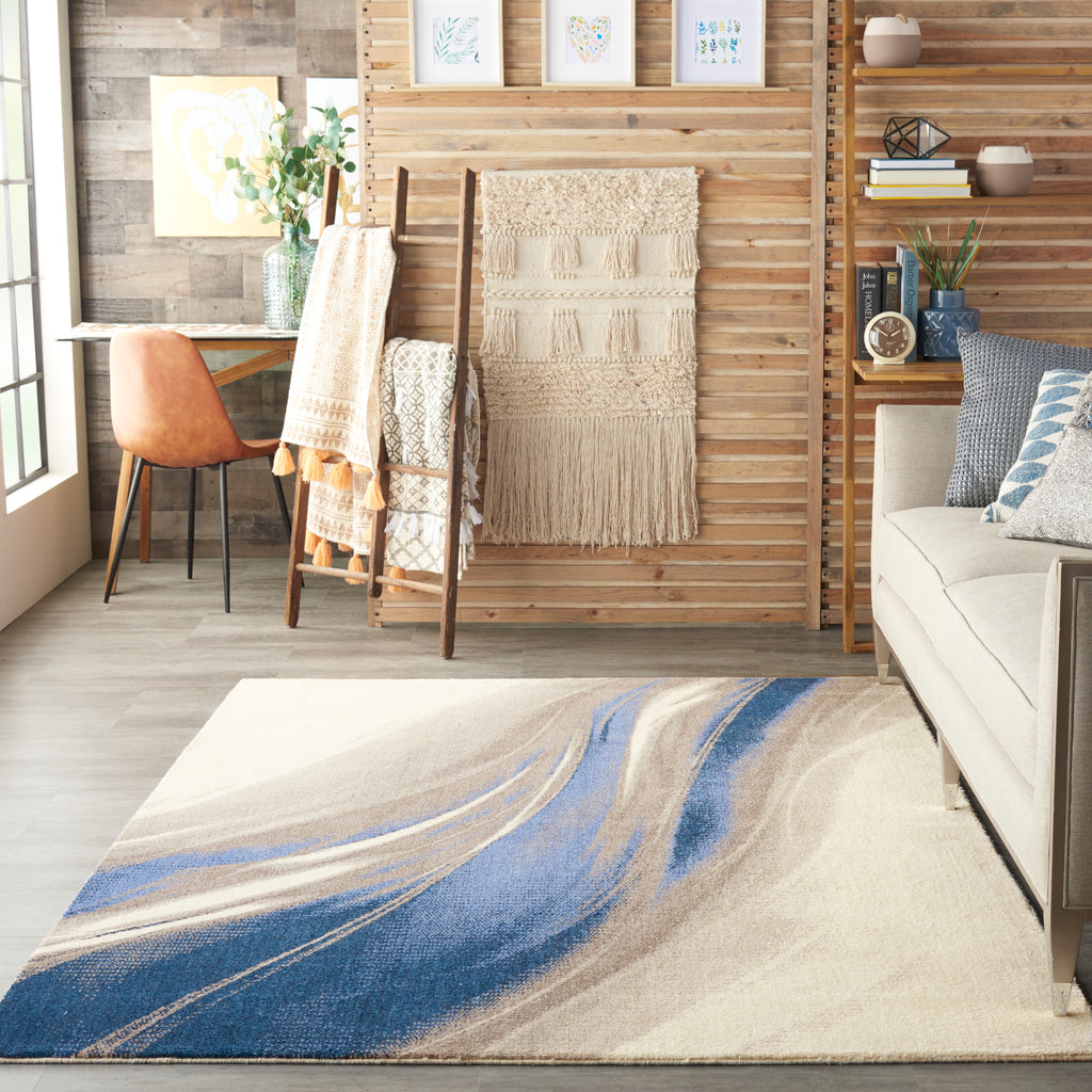 nourison twilight twi28 ivory grey blue rug