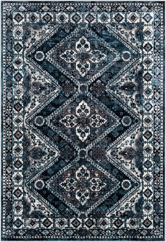 Surya Closeout Wanderlust WNL-2313 Aqua Rug