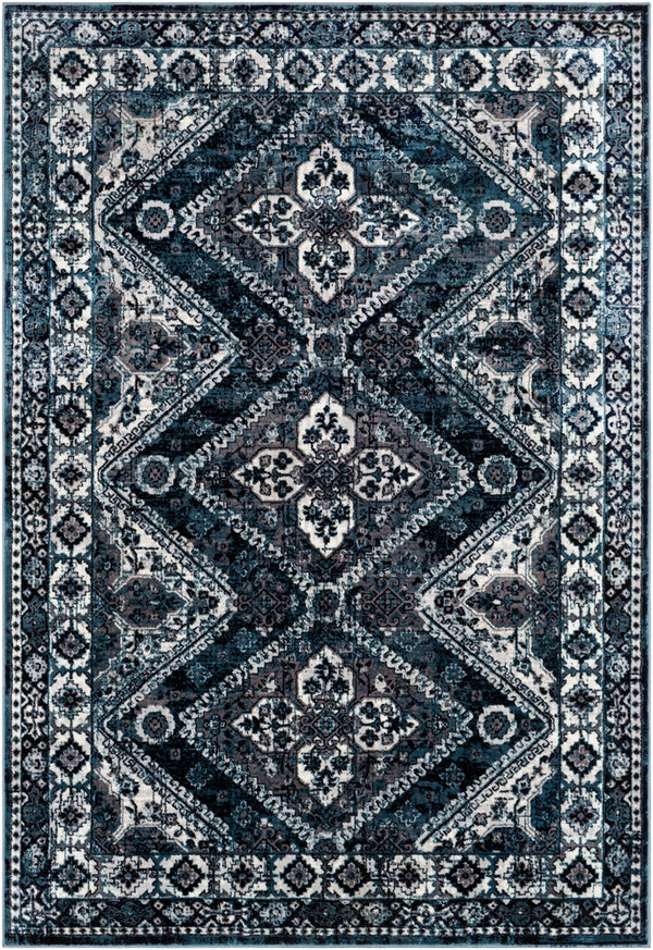 Surya Closeout Wanderlust WNL-2313 Aqua Rug