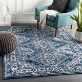 Surya Closeout Wanderlust WNL-2313 Aqua Rug