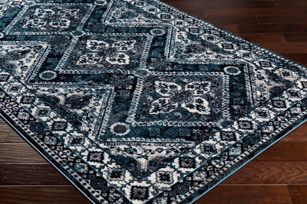 Surya Closeout Wanderlust WNL-2313 Aqua Rug