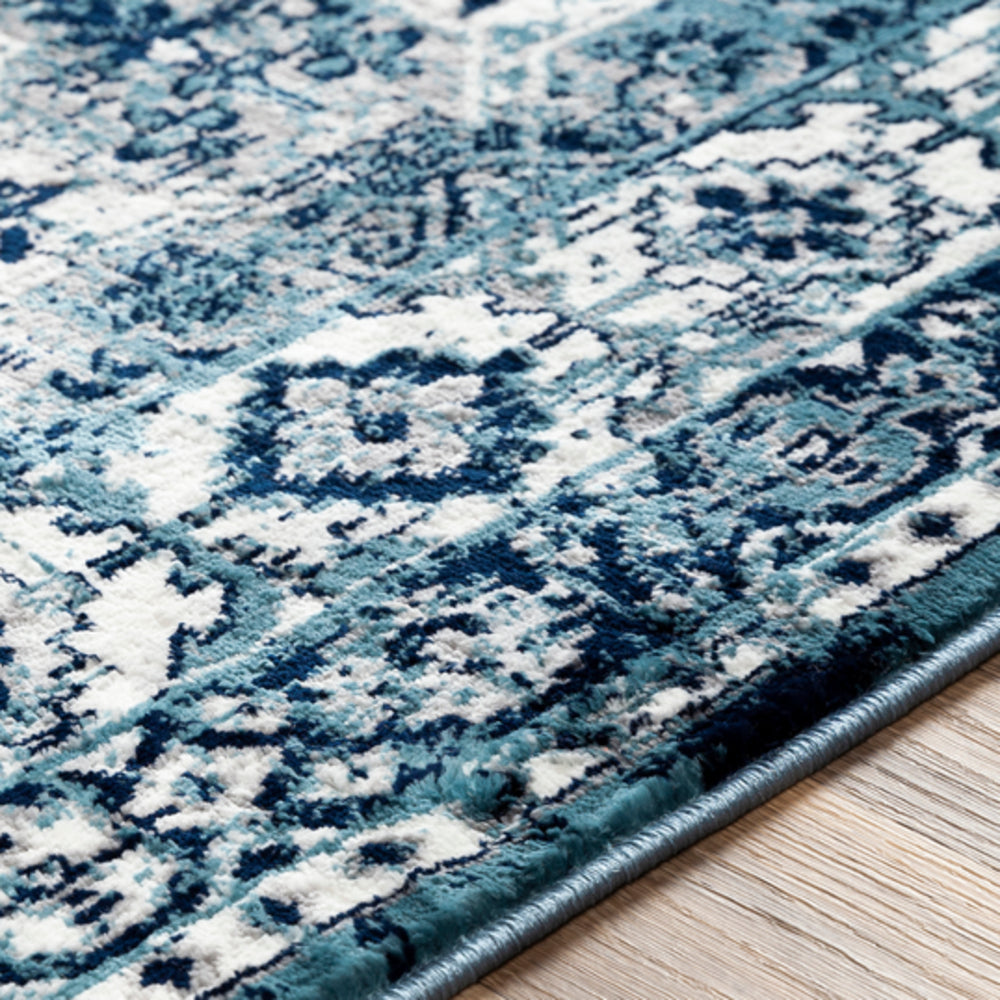 Surya Closeout Wanderlust WNL-2313 Aqua Rug