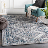 Surya Closeout Wanderlust WNL-2314 Aqua Rug