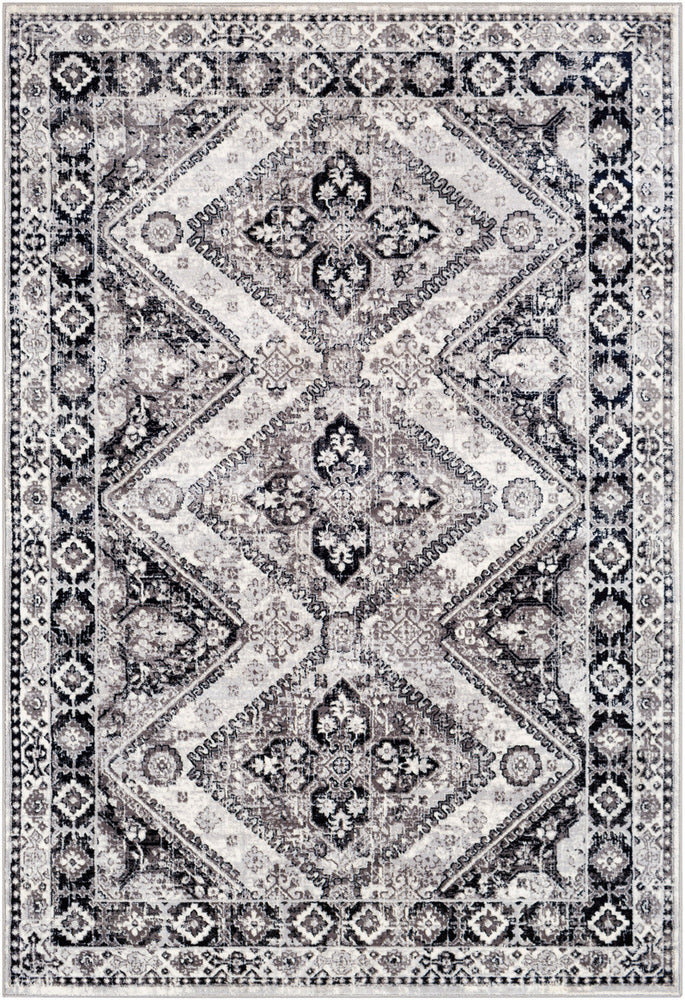 Surya Closeout Wanderlust WNL-2315 Charcoal Rug