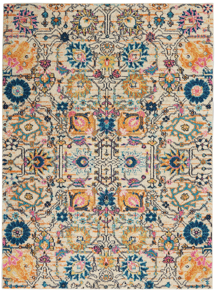 nourison passion psn01 ivory multi rug