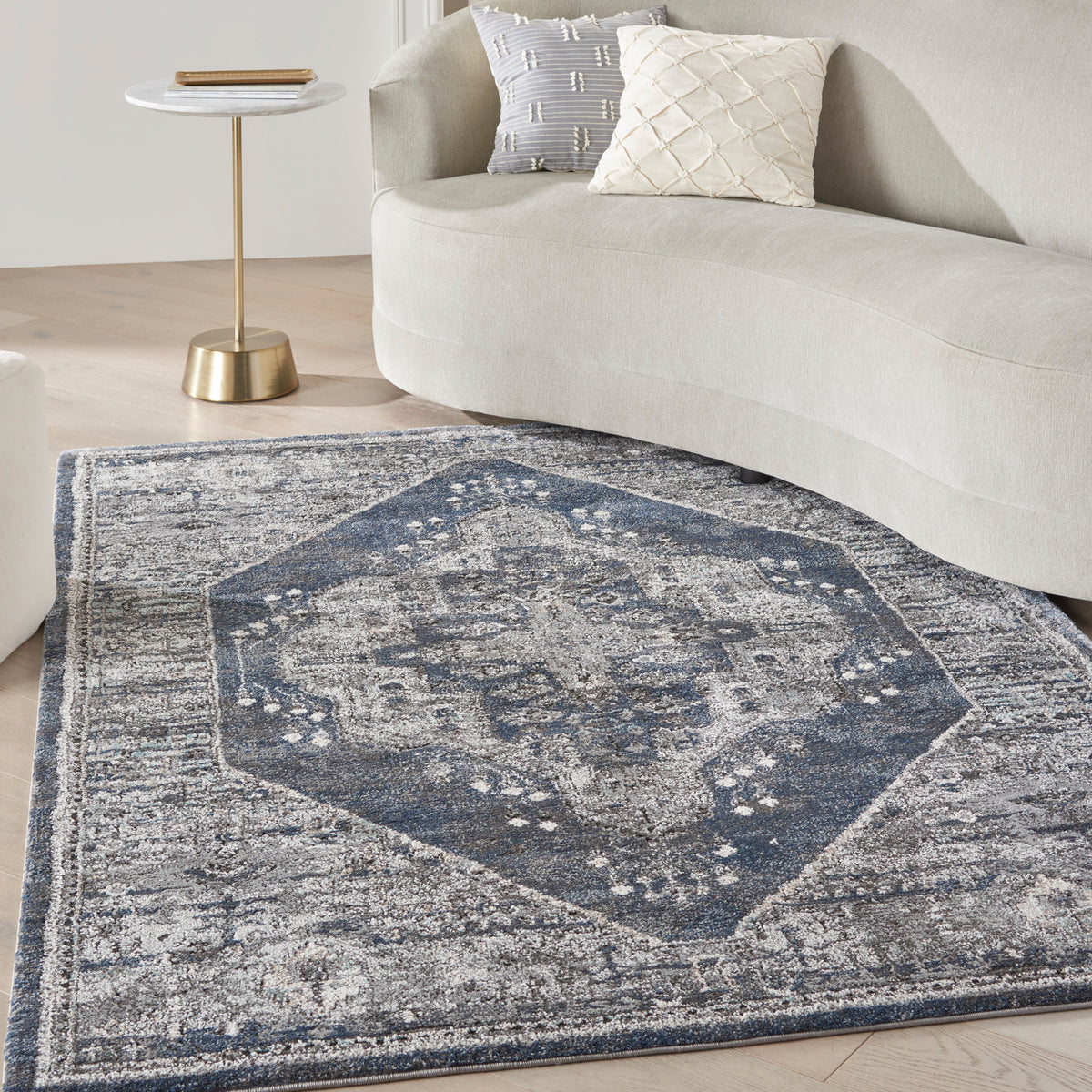 nourison american manor amr02 blue rug