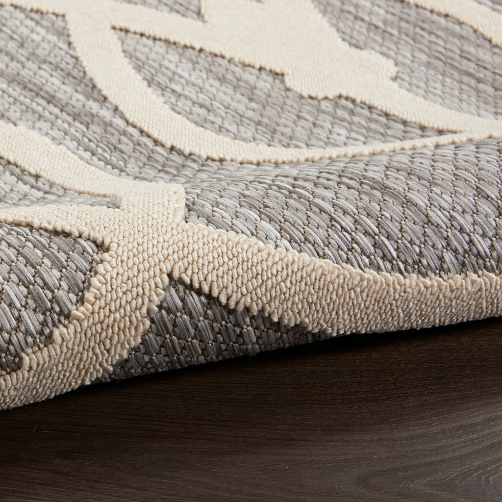 nourison cozumel czm04 grey rug